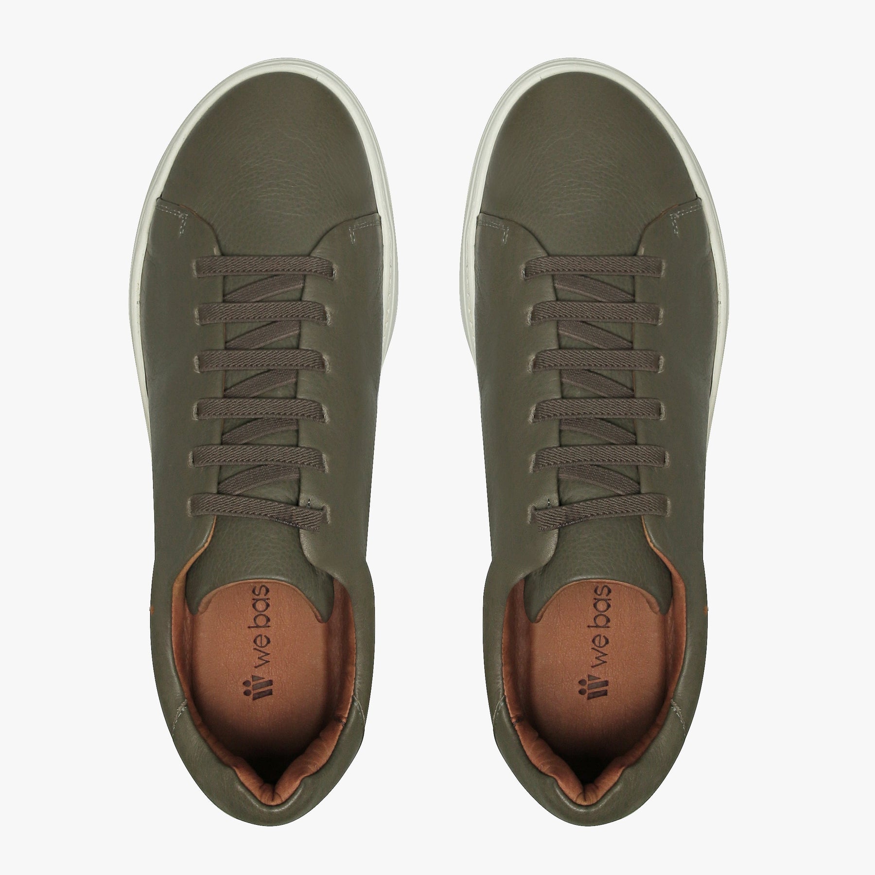 Tênis Slip-on em Couro Oliva Nathan