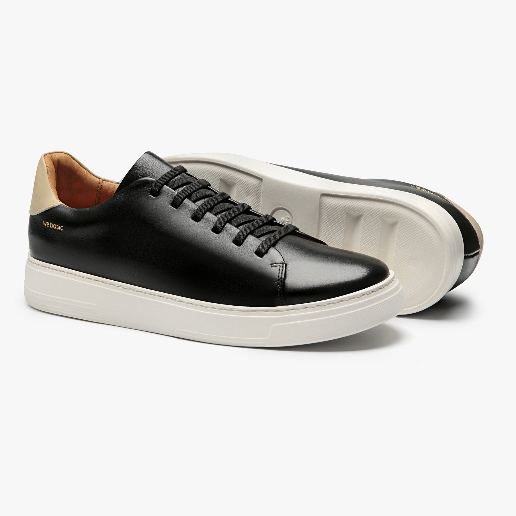 Tênis Slip-on em Couro Preto - Nathan