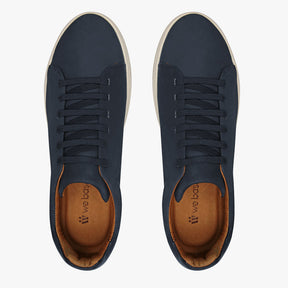 Tênis Slipon em Couro Marinho - Nathan